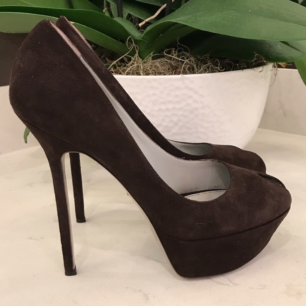 SERGIO ROSSI PERP TOE PUMP - Picture 4 of 7